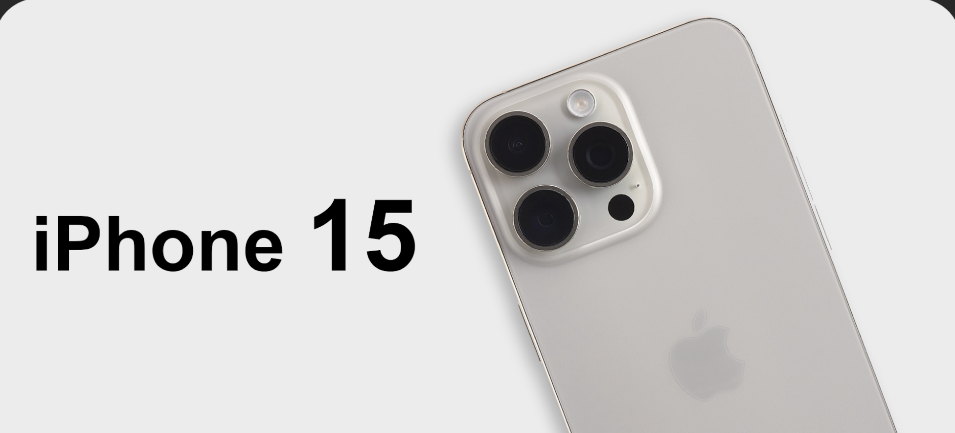 iPhone 15